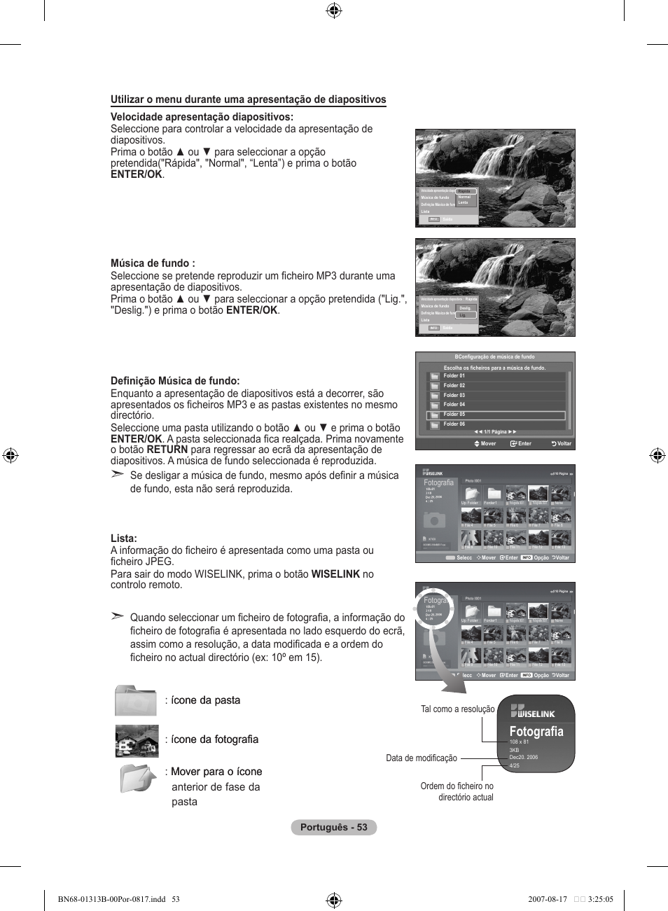 Fotografia | Samsung LE52F96BD User Manual | Page 441 / 516