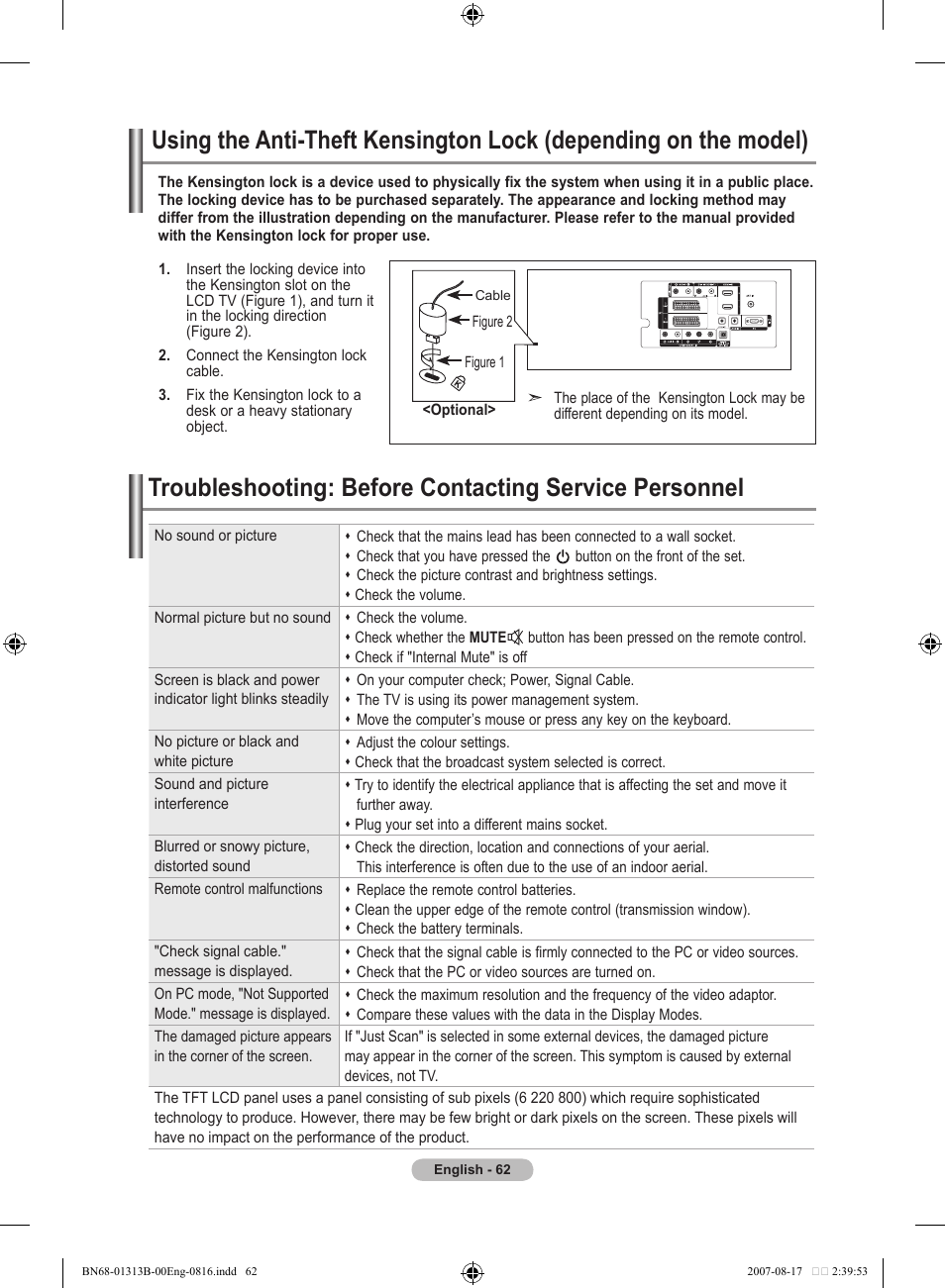 Samsung LE52F96BD User Manual | Page 64 / 516