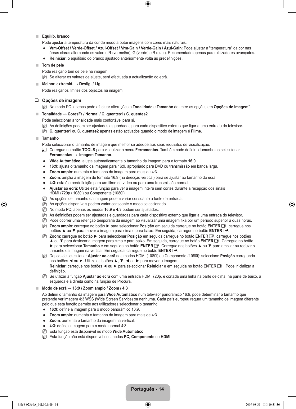 Samsung LE32B450C4W User Manual | Page 210 / 300