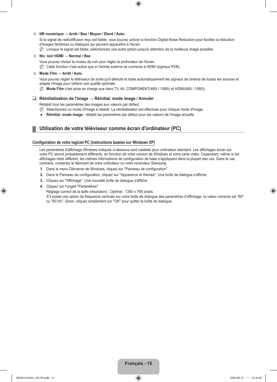 Samsung LE32B450C4W User Manual | Page 49 / 300