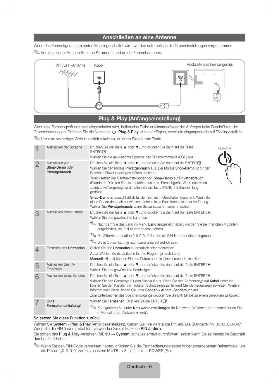 Samsung UE40D5800VW User Manual | Page 24 / 74