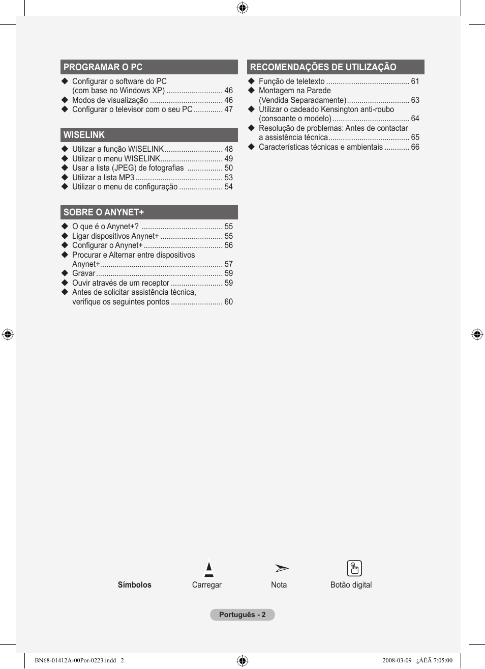 Samsung LE37A656A1F User Manual | Page 412 / 546