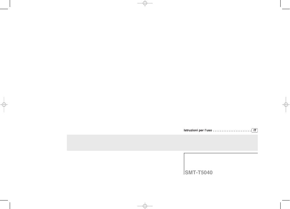 Samsung SMT-T5040 User Manual | 53 pages