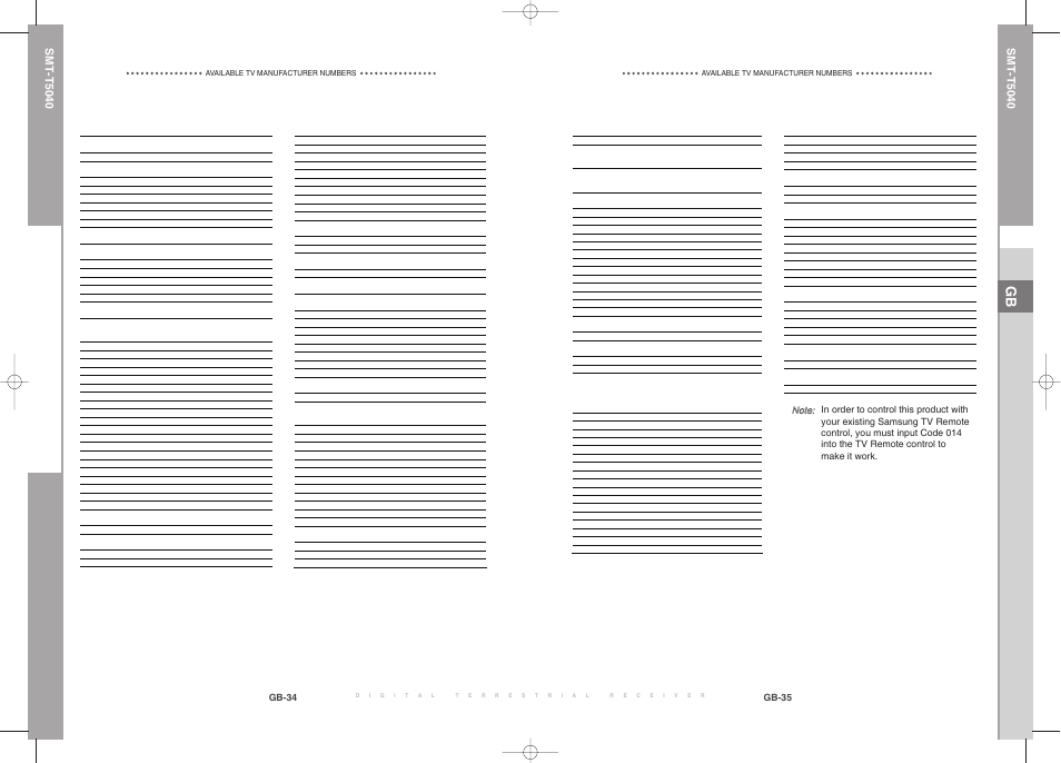 Smt-t5040 | Samsung SMT-T5040 User Manual | Page 41 / 53