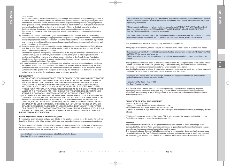 Samsung SMT-T5040 User Manual | Page 45 / 53