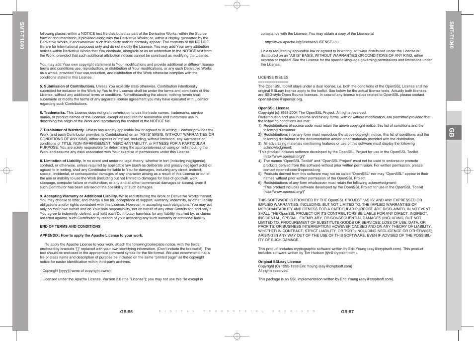Samsung SMT-T5040 User Manual | Page 52 / 53