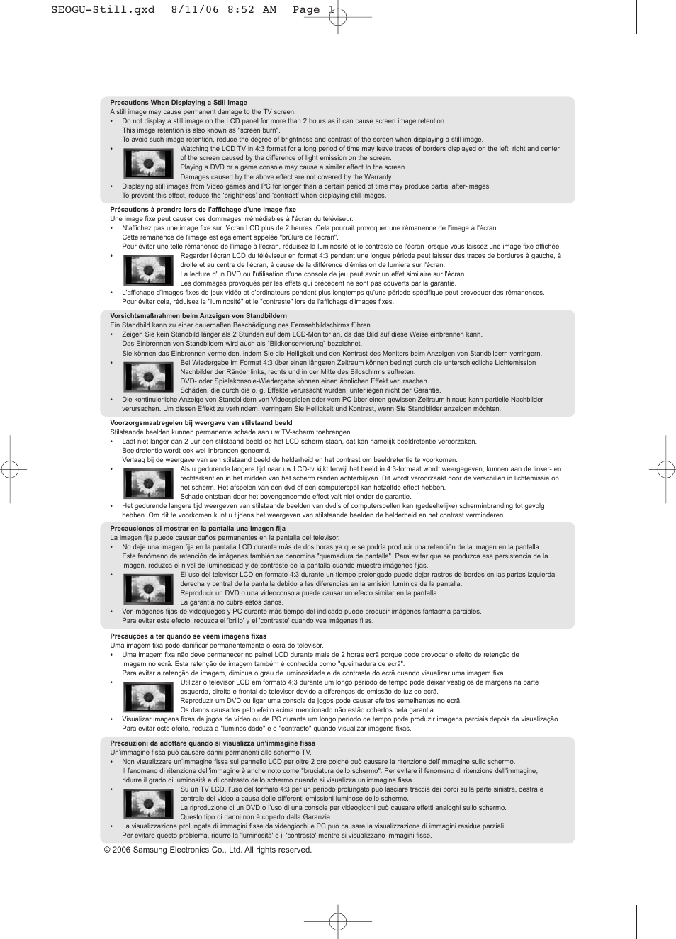 Samsung LE23R71B User Manual | Page 2 / 152
