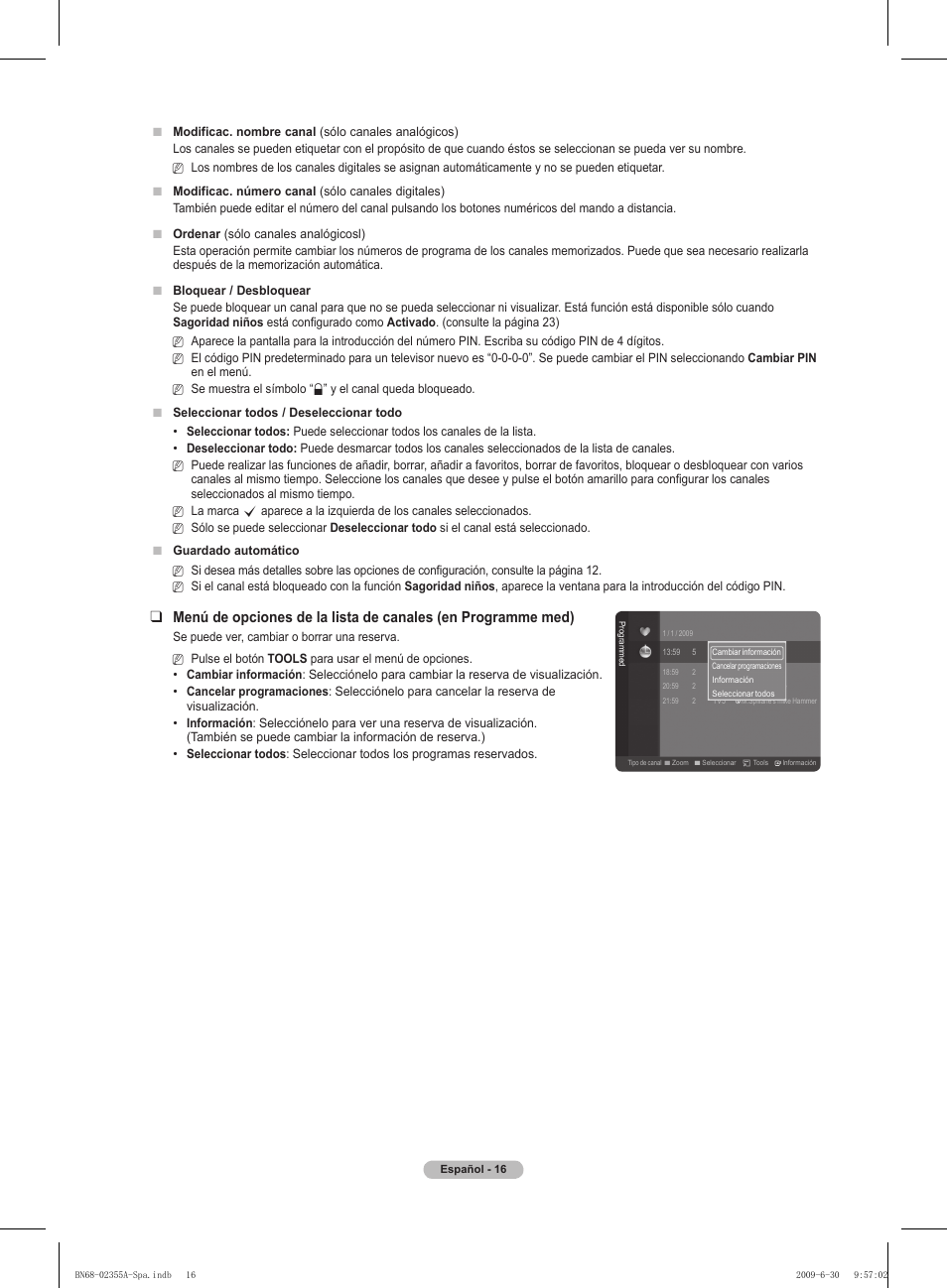 Samsung PS50B530S2W User Manual | Page 192 / 319