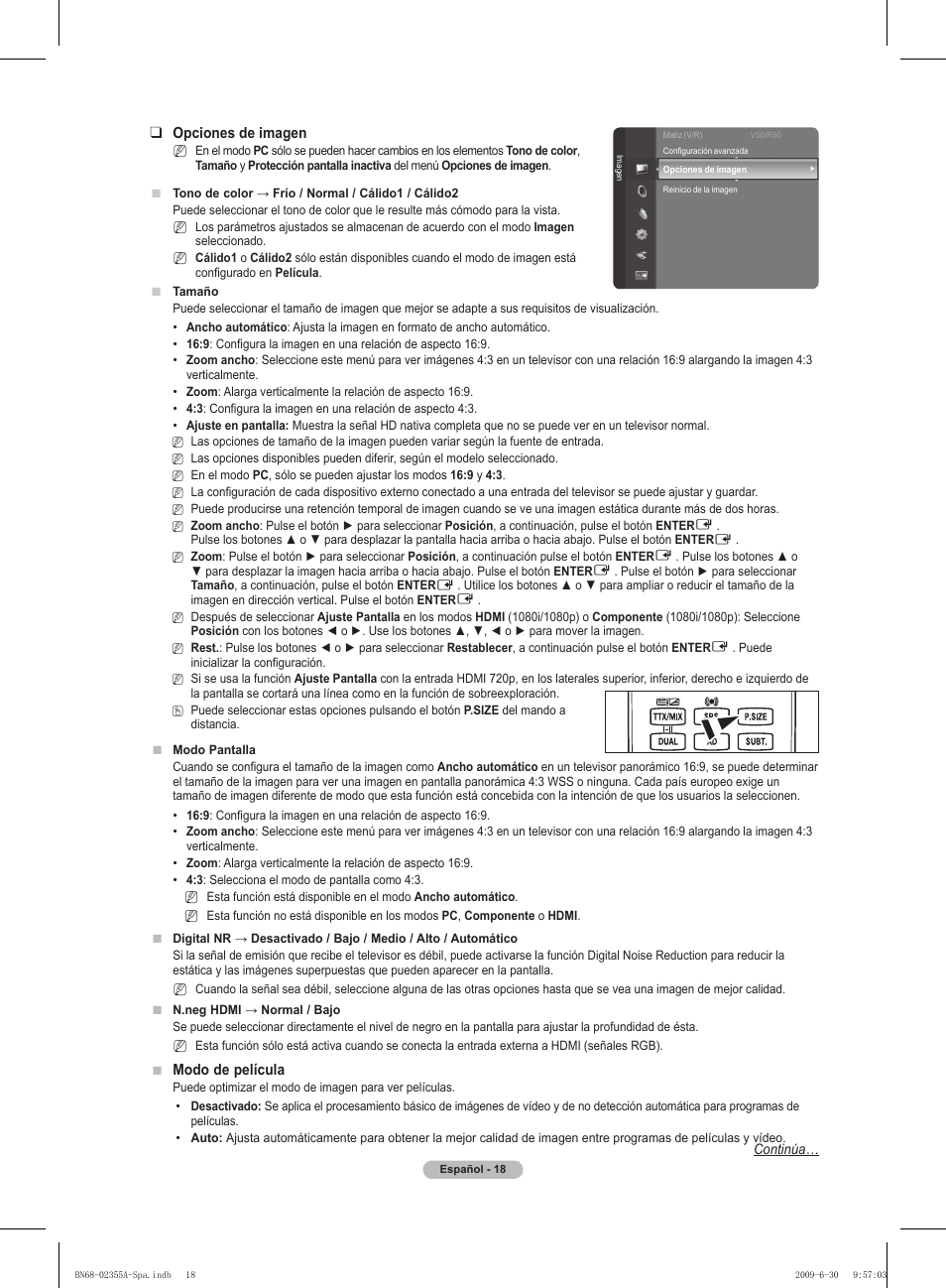 Samsung PS50B530S2W User Manual | Page 194 / 319