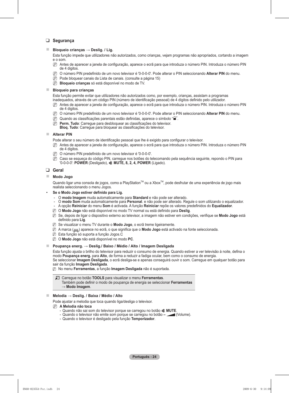 Samsung PS50B530S2W User Manual | Page 235 / 319