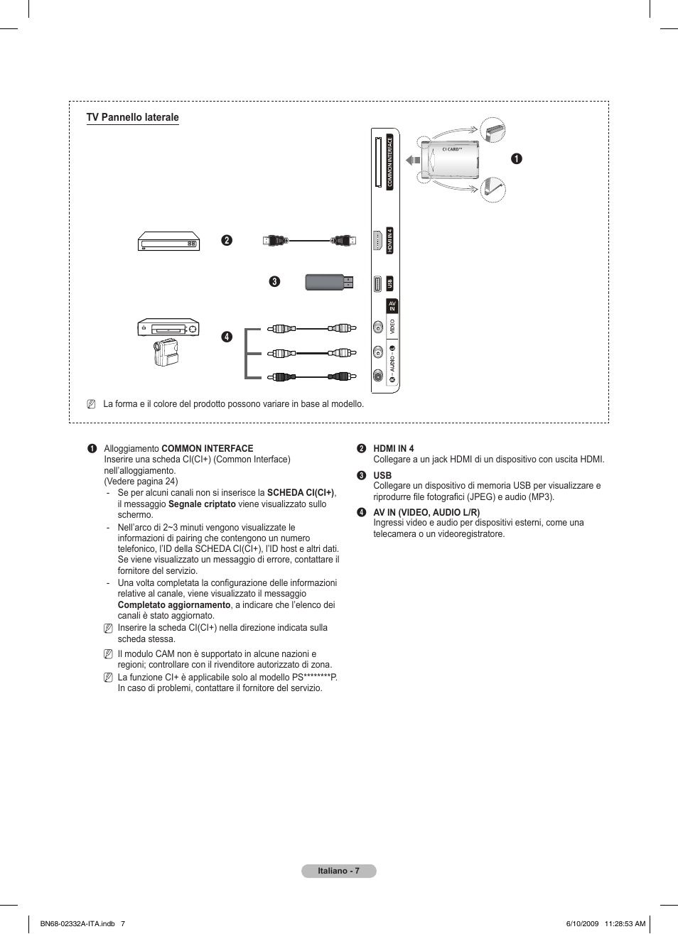 Samsung PS50B560T7W User Manual | Page 188 / 400