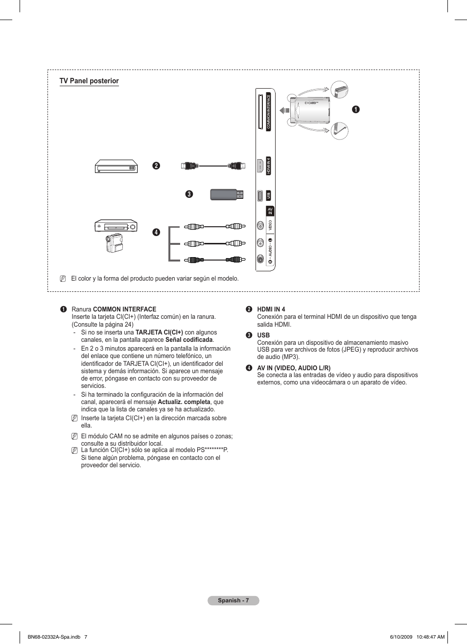 Samsung PS50B560T7W User Manual | Page 232 / 400