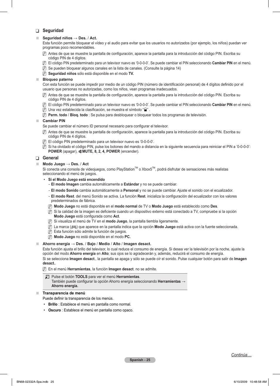 Samsung PS50B560T7W User Manual | Page 250 / 400