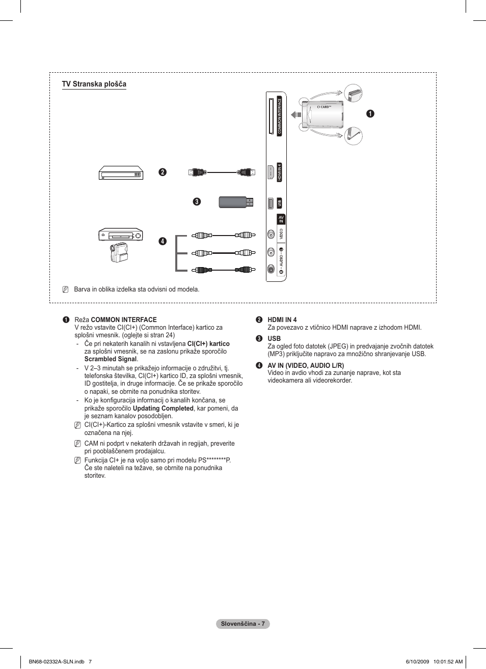 Samsung PS50B560T7W User Manual | Page 318 / 400