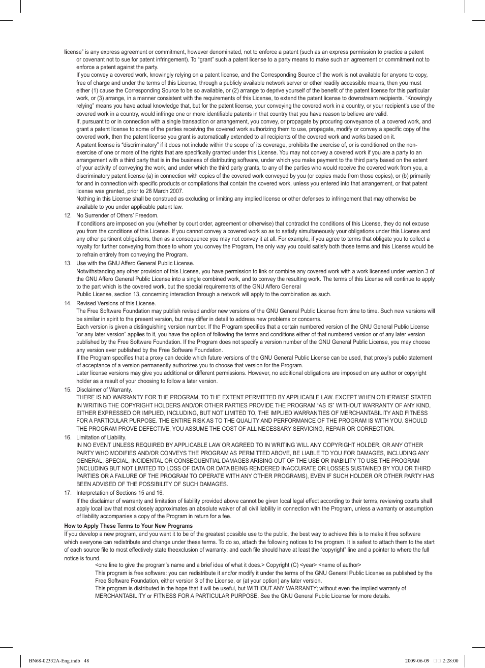 Samsung PS50B560T7W User Manual | Page 48 / 400