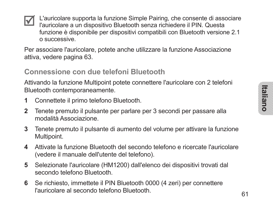 Samsung HM1200 User Manual | Page 64 / 130