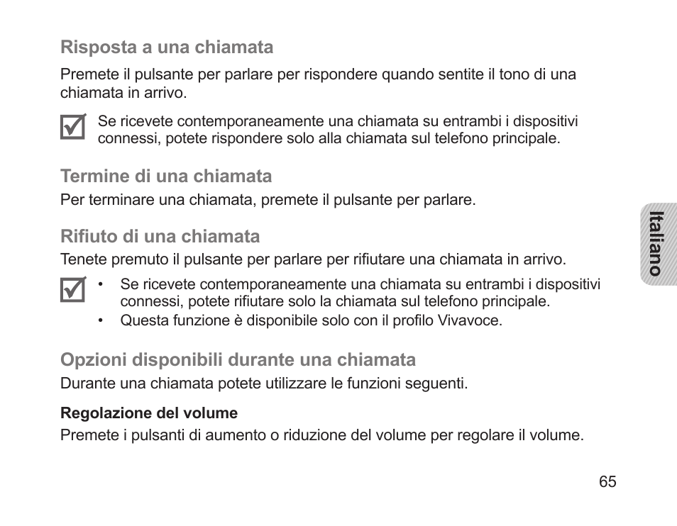 Samsung HM1200 User Manual | Page 68 / 130