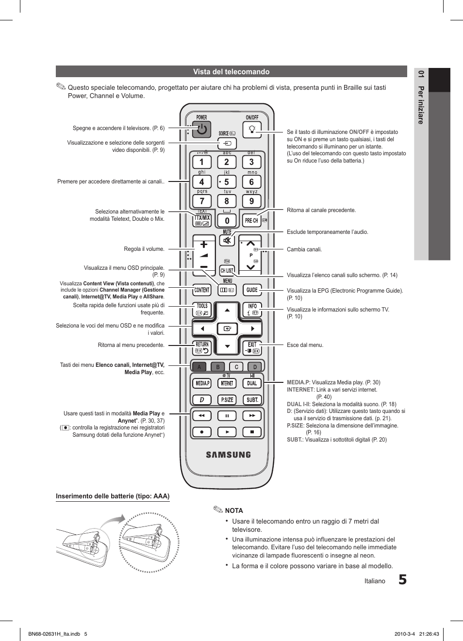 Samsung LE40C670M1Q User Manual | Page 59 / 164