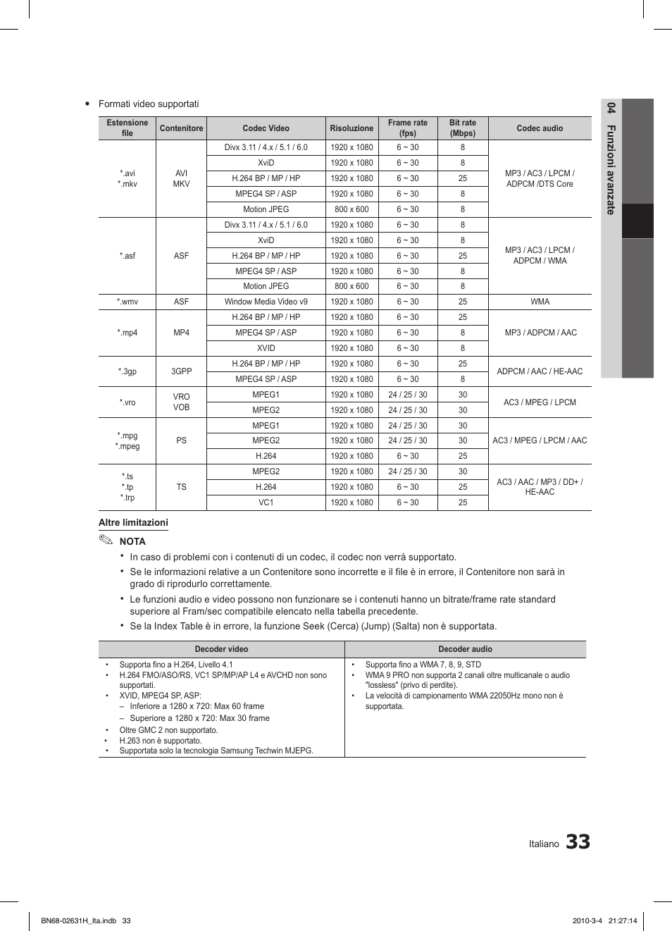 Samsung LE40C670M1Q User Manual | Page 87 / 164
