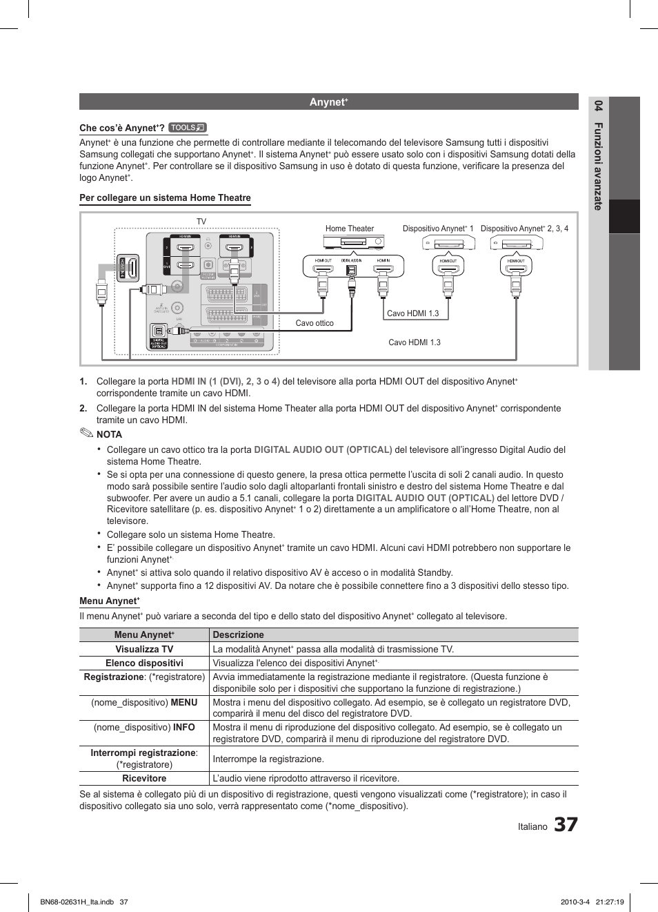 Samsung LE40C670M1Q User Manual | Page 91 / 164