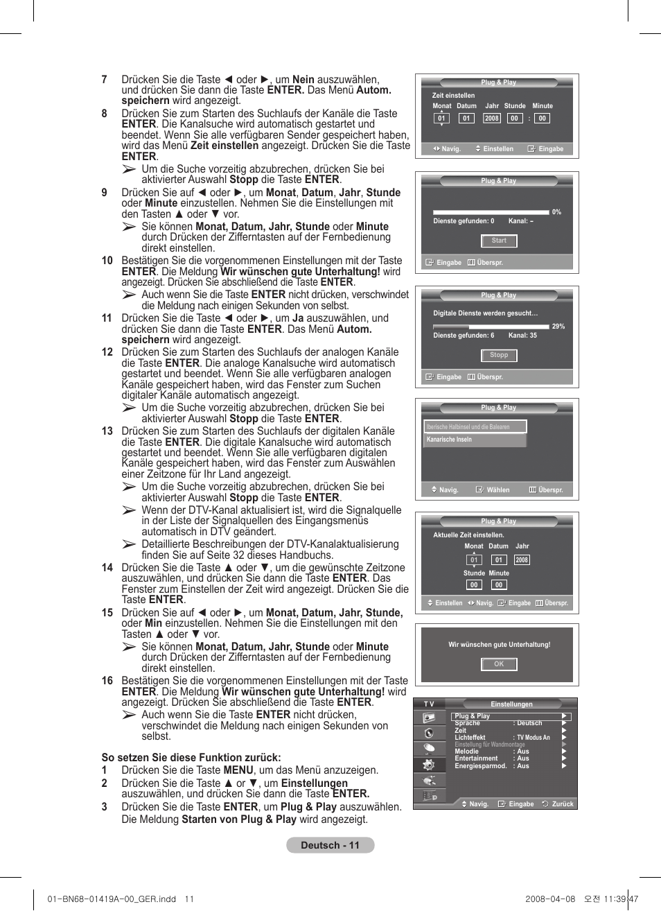 Samsung PS42A416C1D User Manual | Page 110 / 394