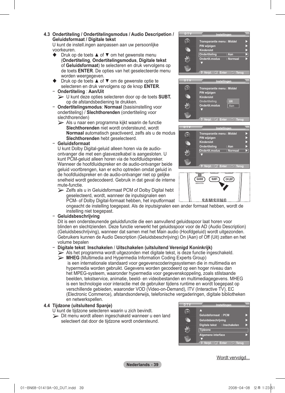 Samsung PS42A416C1D User Manual | Page 187 / 394