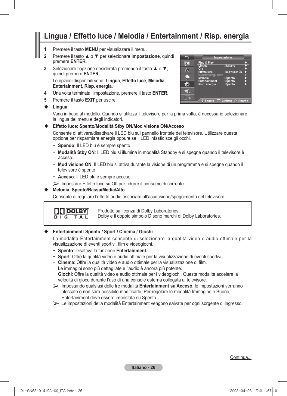 Samsung PS42A416C1D User Manual | Page 223 / 394