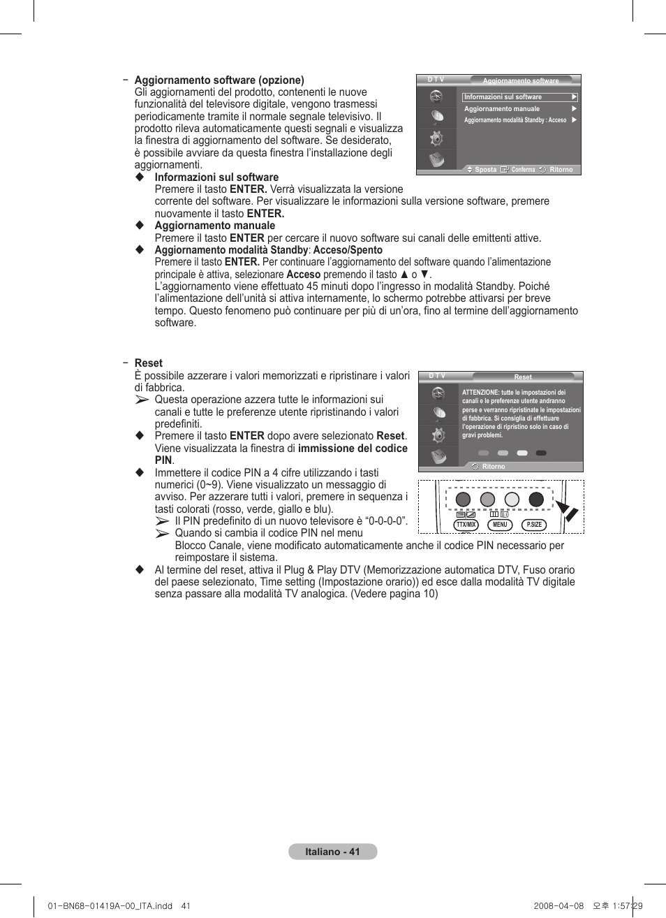 Samsung PS42A416C1D User Manual | Page 238 / 394
