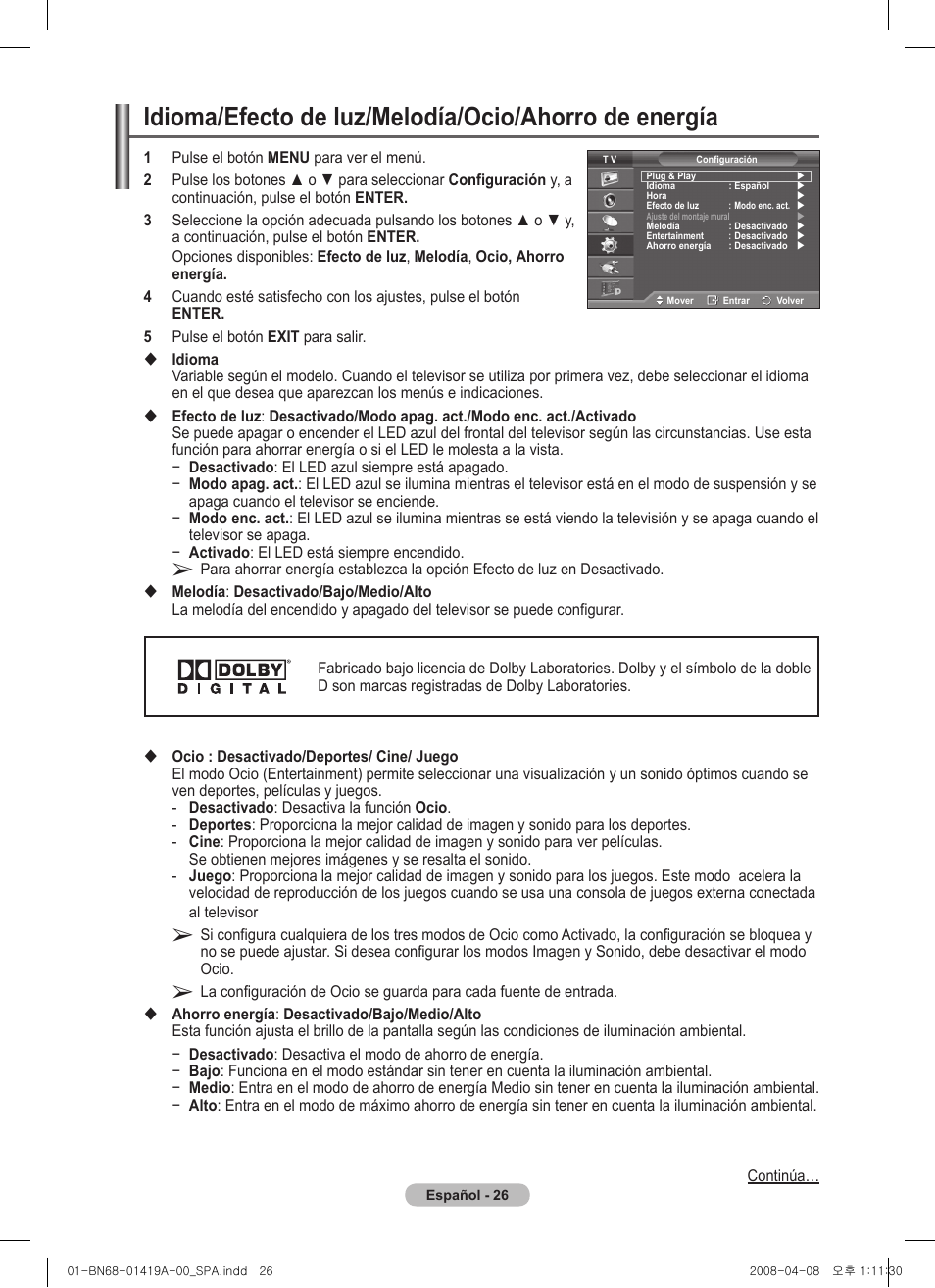 Samsung PS42A416C1D User Manual | Page 272 / 394