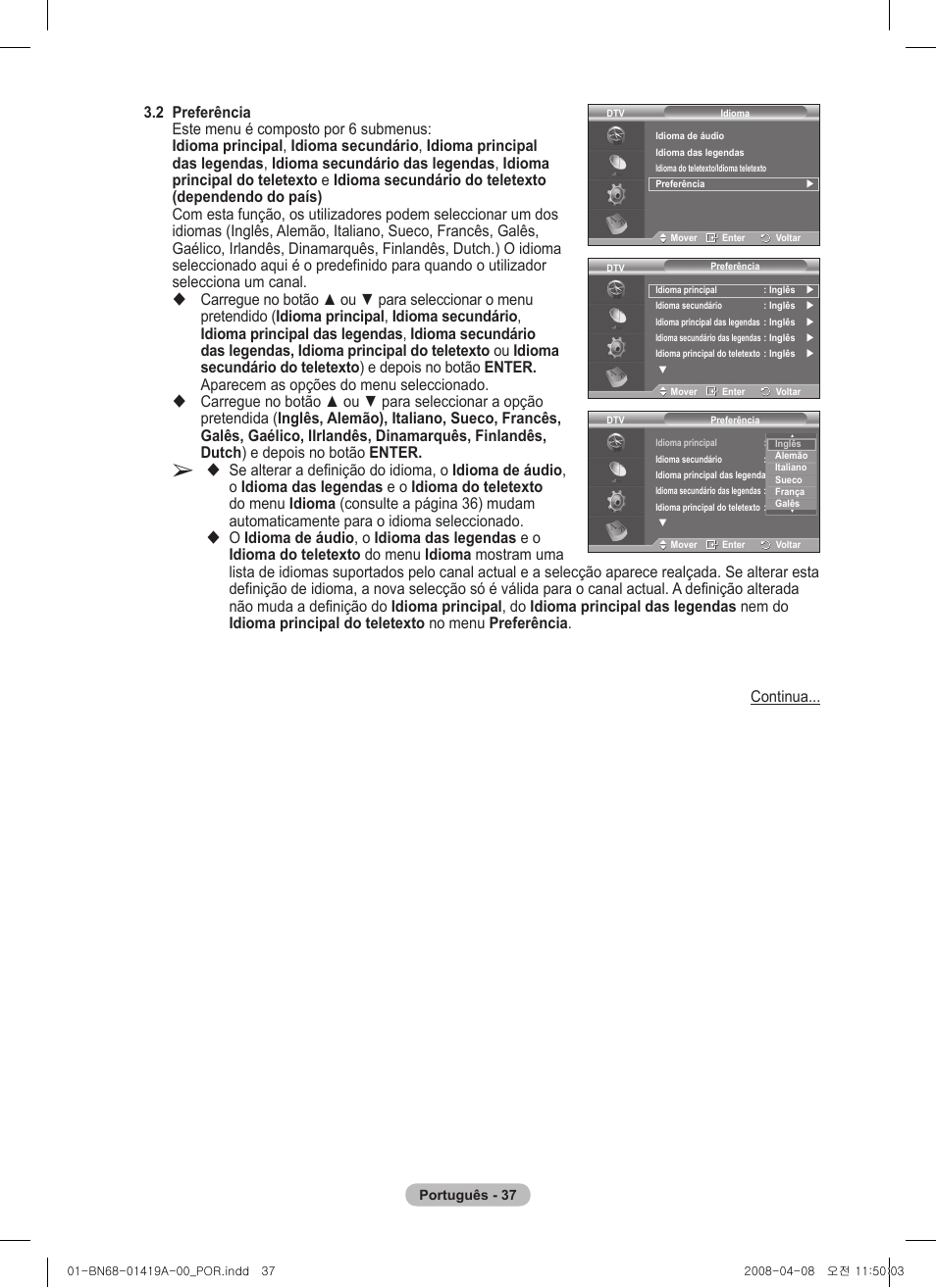Samsung PS42A416C1D User Manual | Page 332 / 394