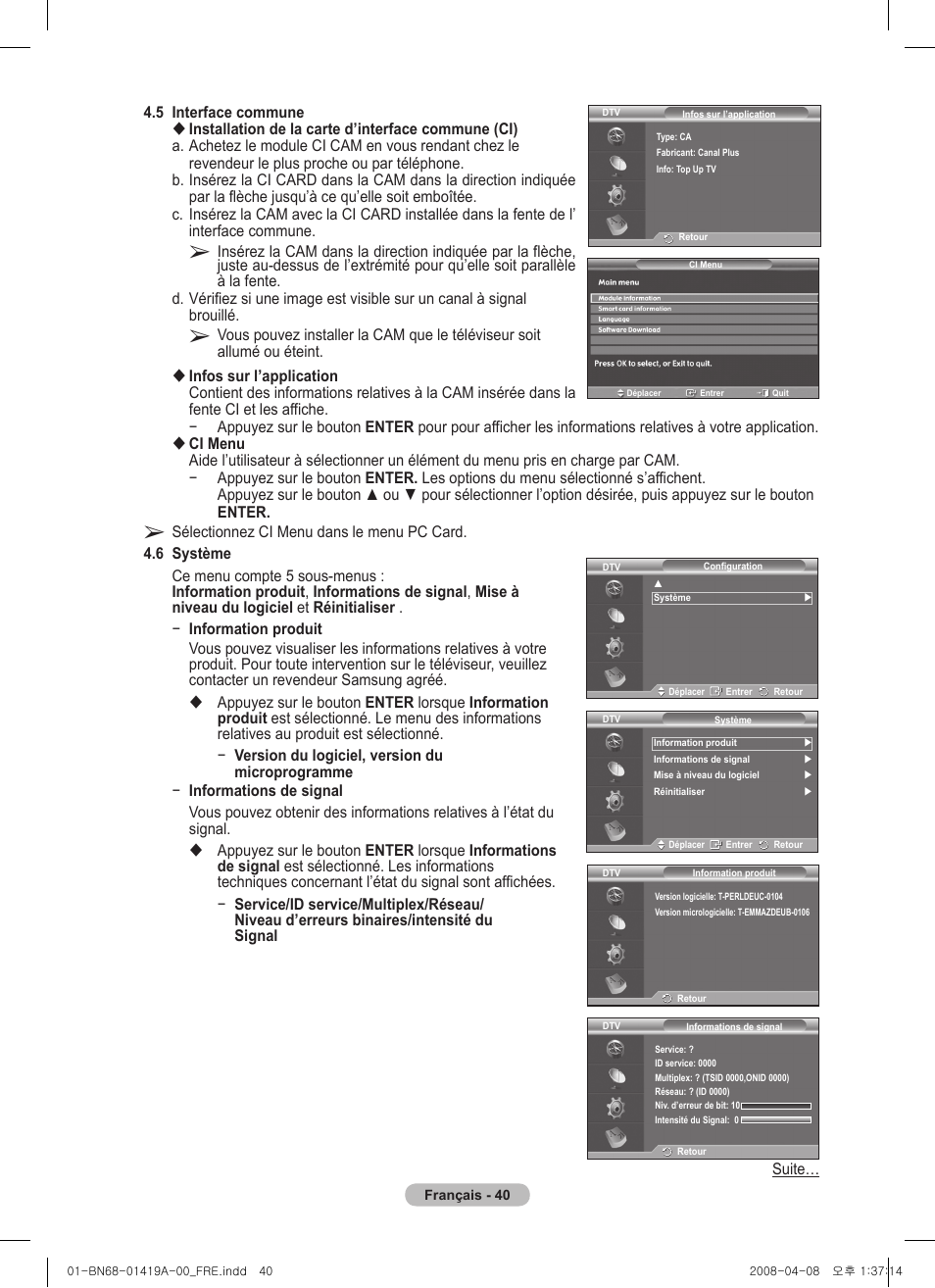 Samsung PS42A416C1D User Manual | Page 90 / 394