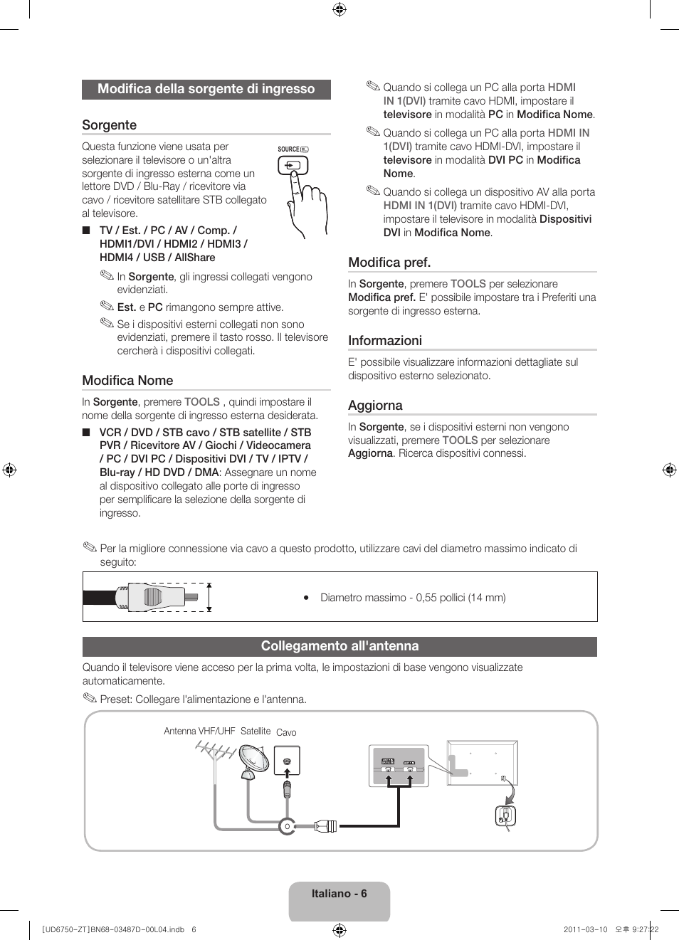 Samsung UE55D6750WQ User Manual | Page 28 / 86