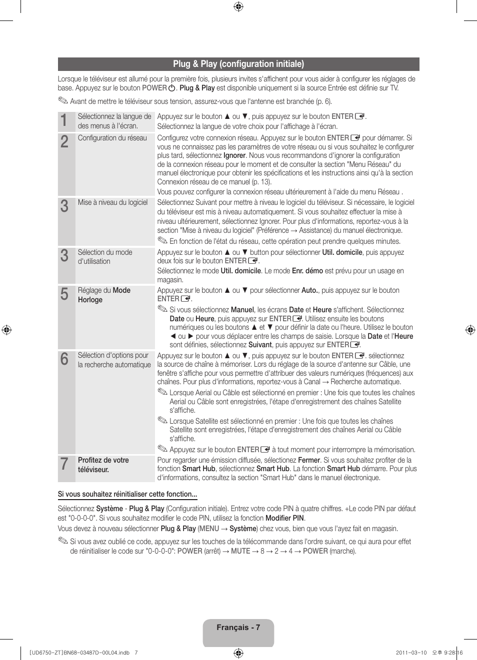 Samsung UE55D6750WQ User Manual | Page 71 / 86
