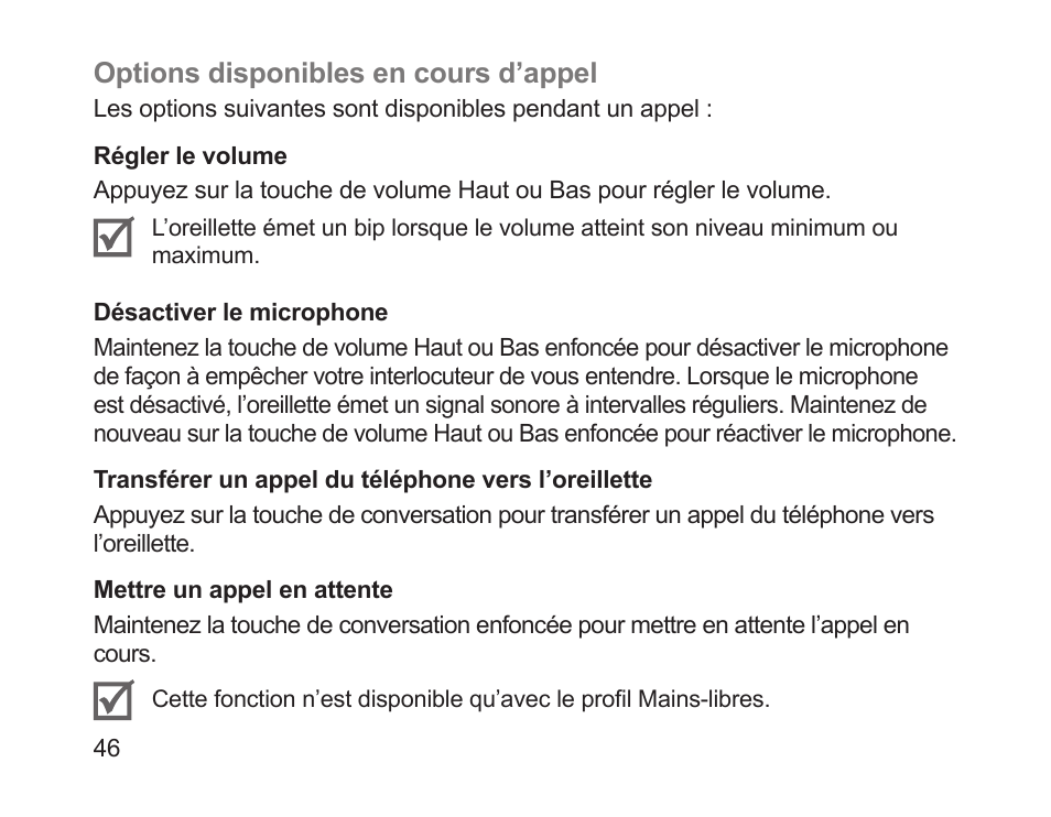 Samsung HM1700 User Manual | Page 48 / 143