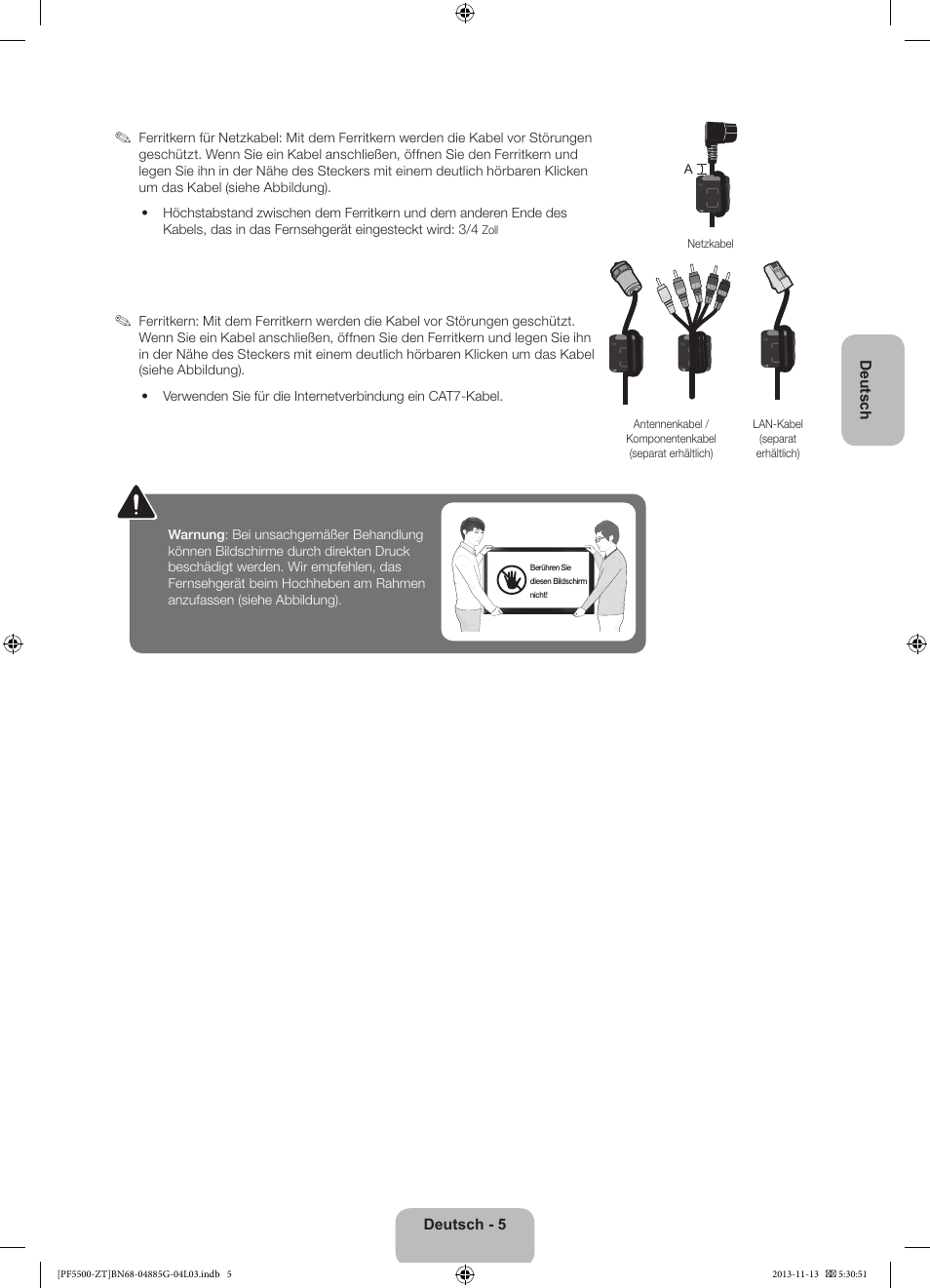 Samsung PS60F5500AY User Manual | Page 55 / 75