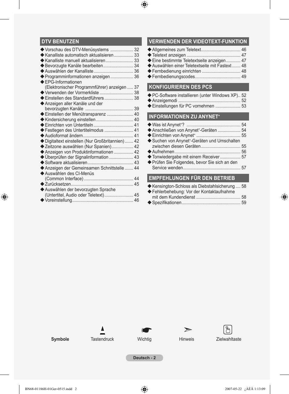 Samsung LE32M87BD User Manual | Page 124 / 545