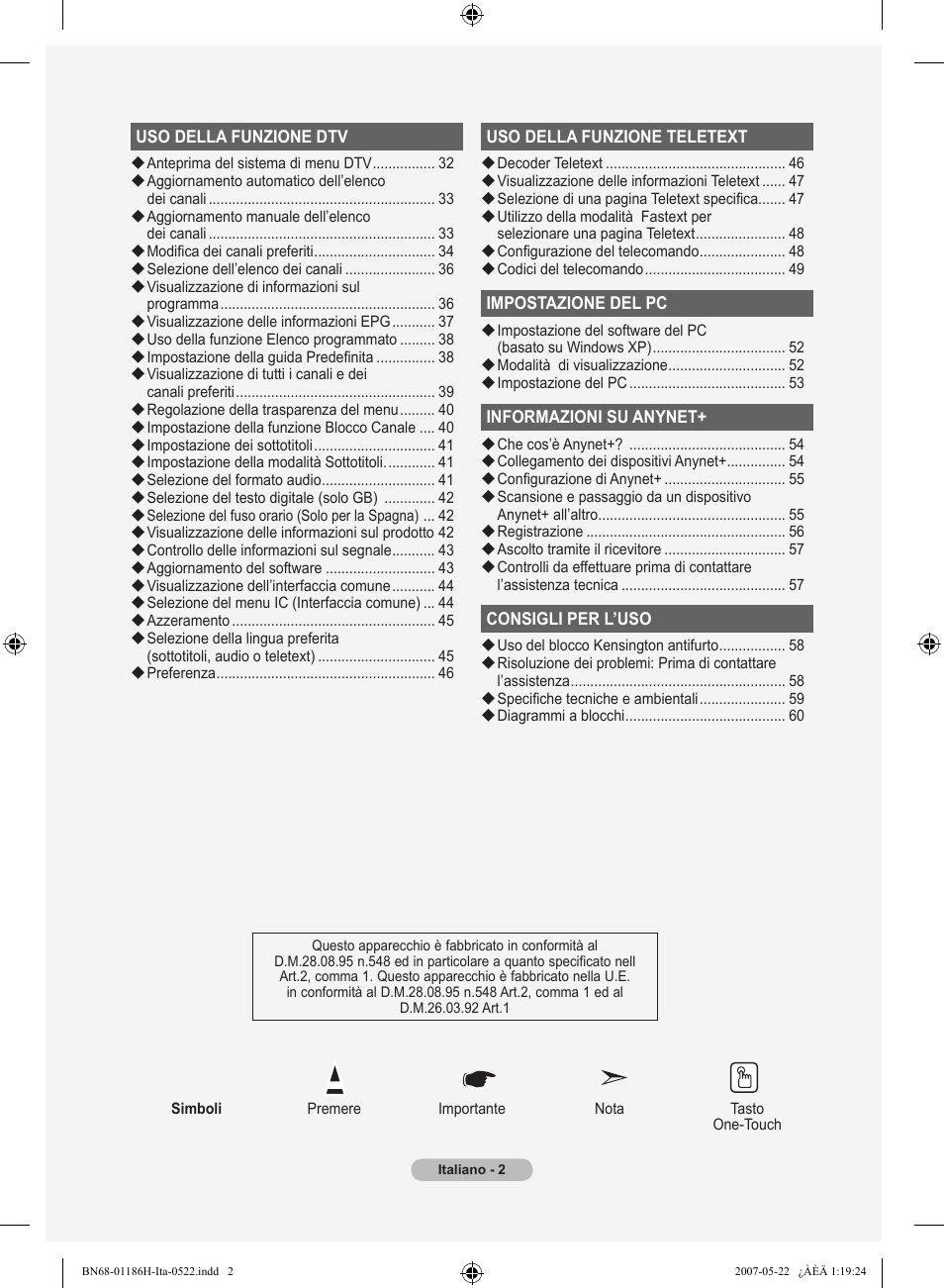 Samsung LE32M87BD User Manual | Page 244 / 545