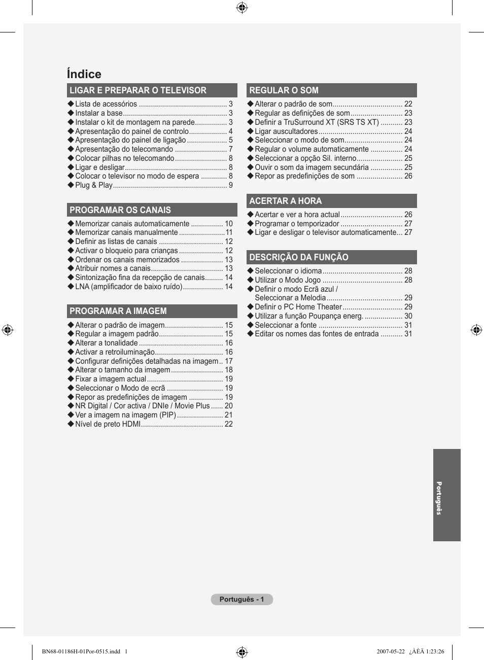 Índice | Samsung LE32M87BD User Manual | Page 425 / 545