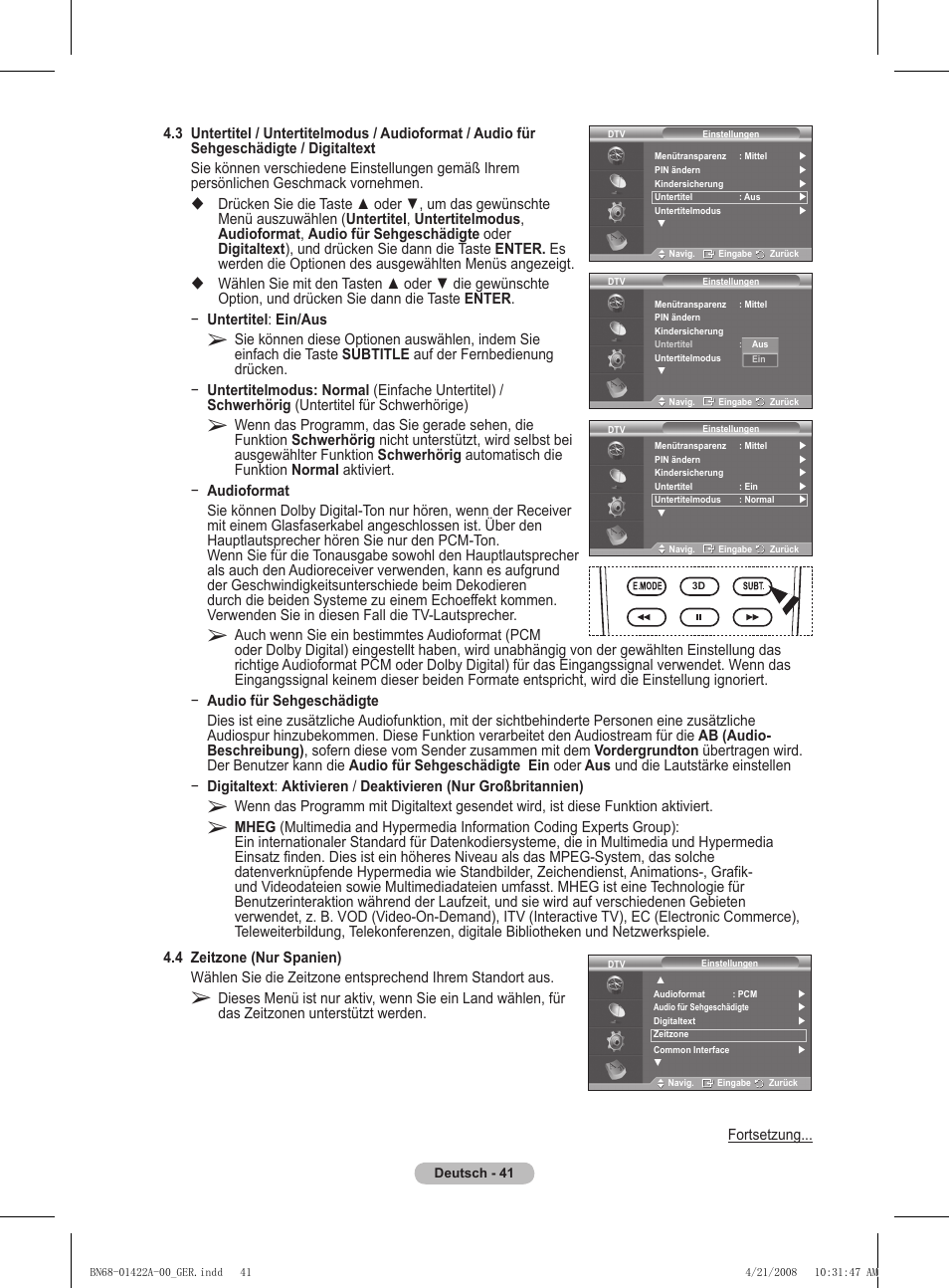 Samsung PS50A476P1D User Manual | Page 152 / 444