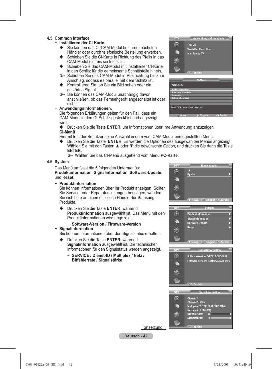 Samsung PS50A476P1D User Manual | Page 153 / 444