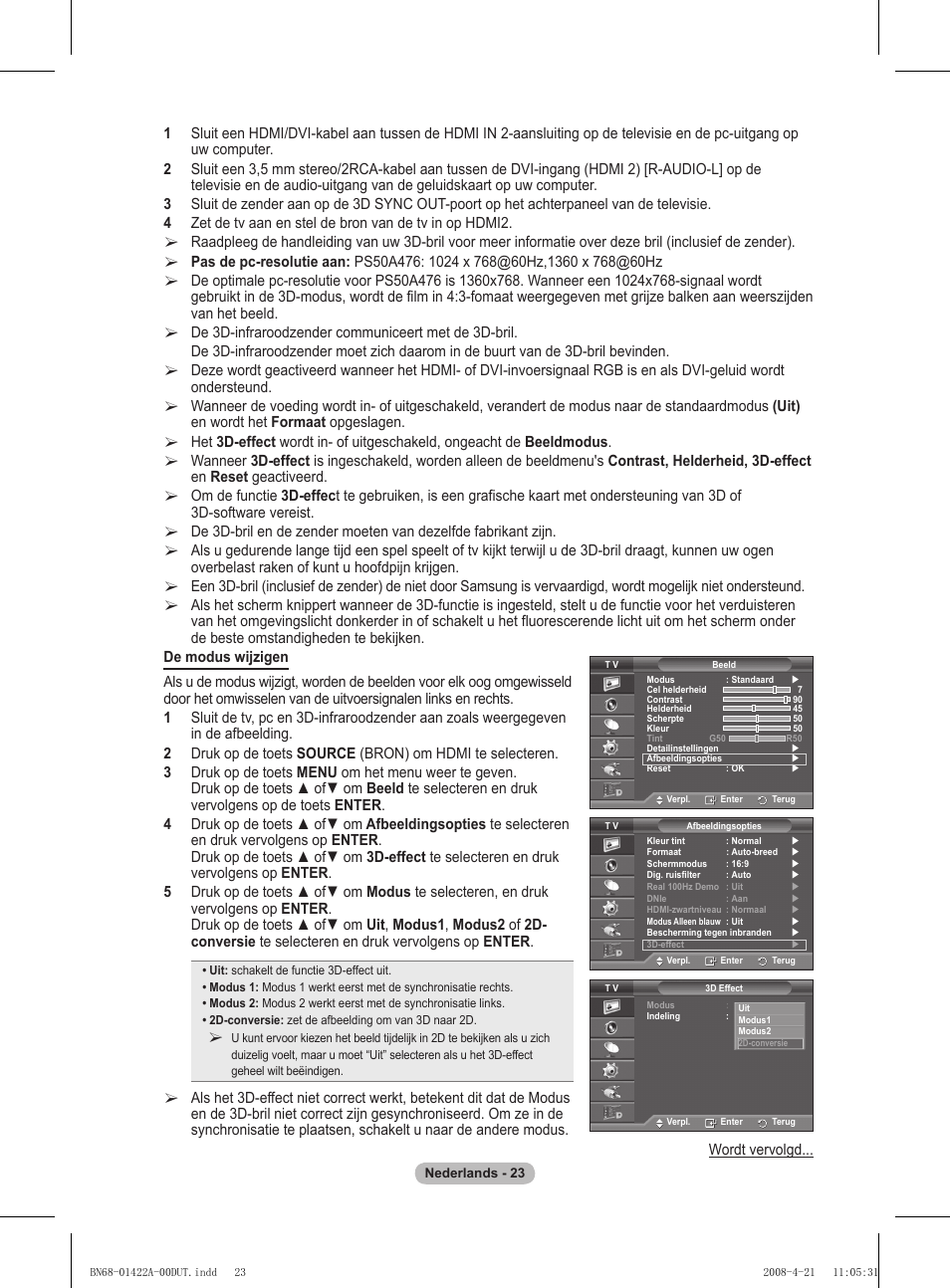 Samsung PS50A476P1D User Manual | Page 189 / 444