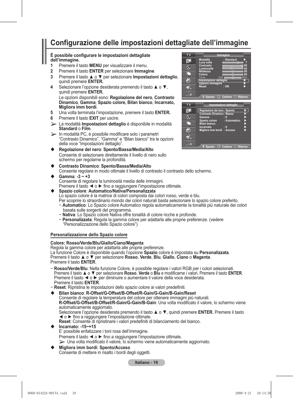 Samsung PS50A476P1D User Manual | Page 240 / 444