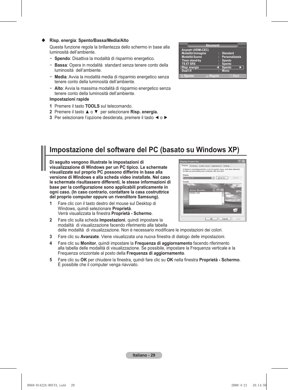 Samsung PS50A476P1D User Manual | Page 250 / 444