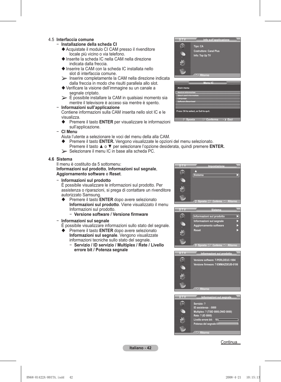 Samsung PS50A476P1D User Manual | Page 263 / 444