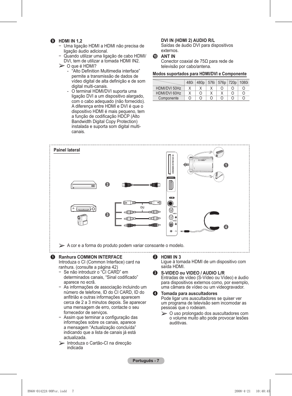 Samsung PS50A476P1D User Manual | Page 340 / 444