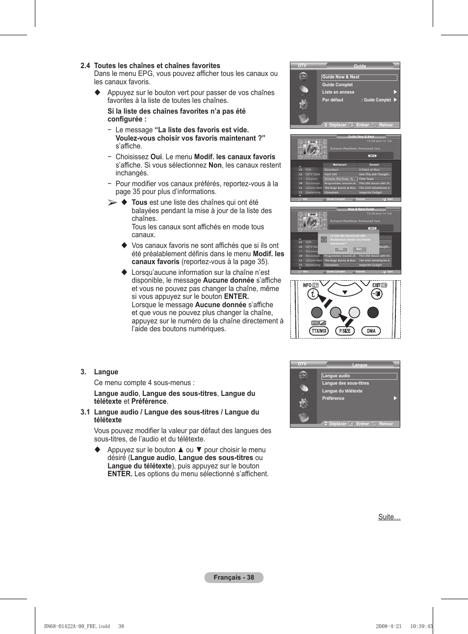 Samsung PS50A476P1D User Manual | Page 94 / 444