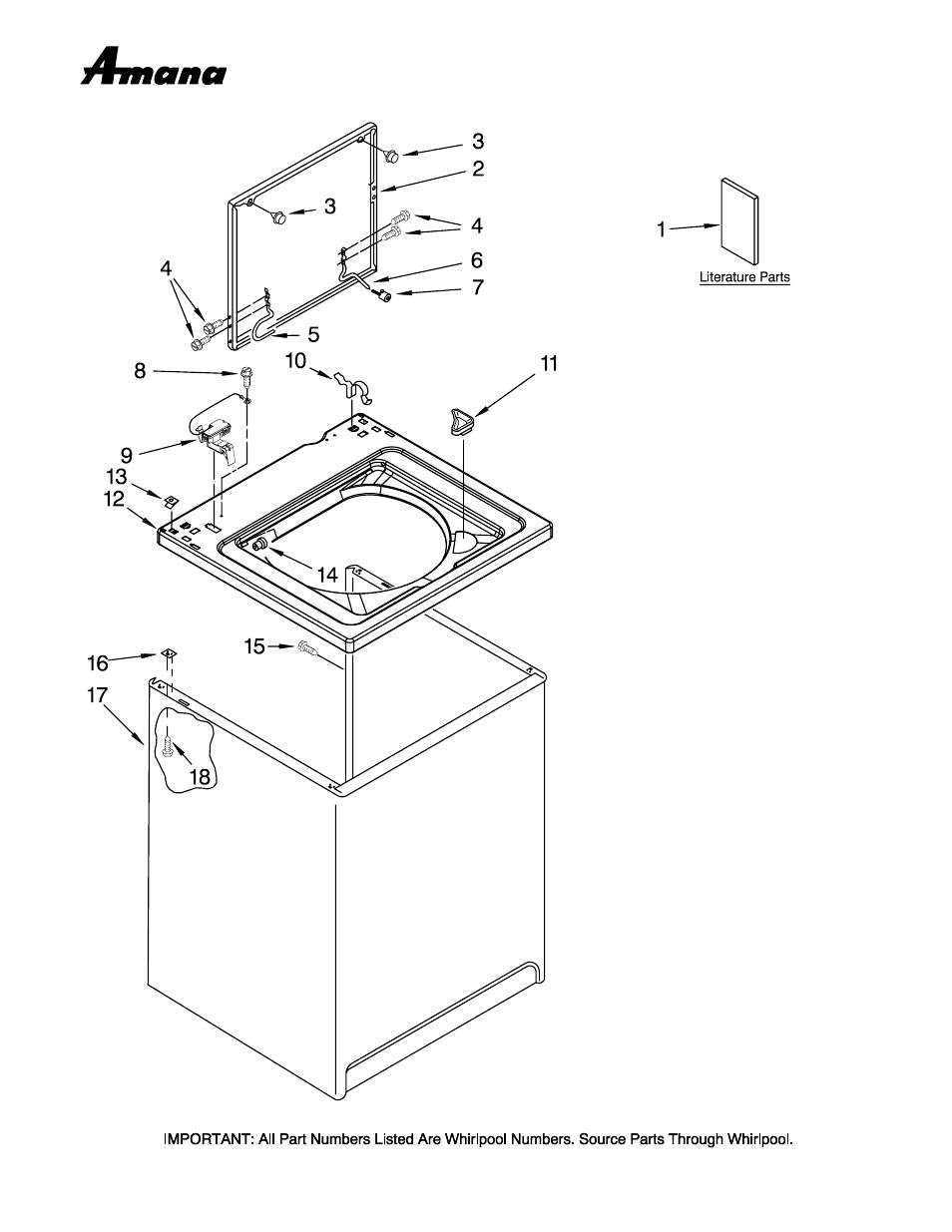 Amana NTW5400TQ0 User Manual | 13 pages