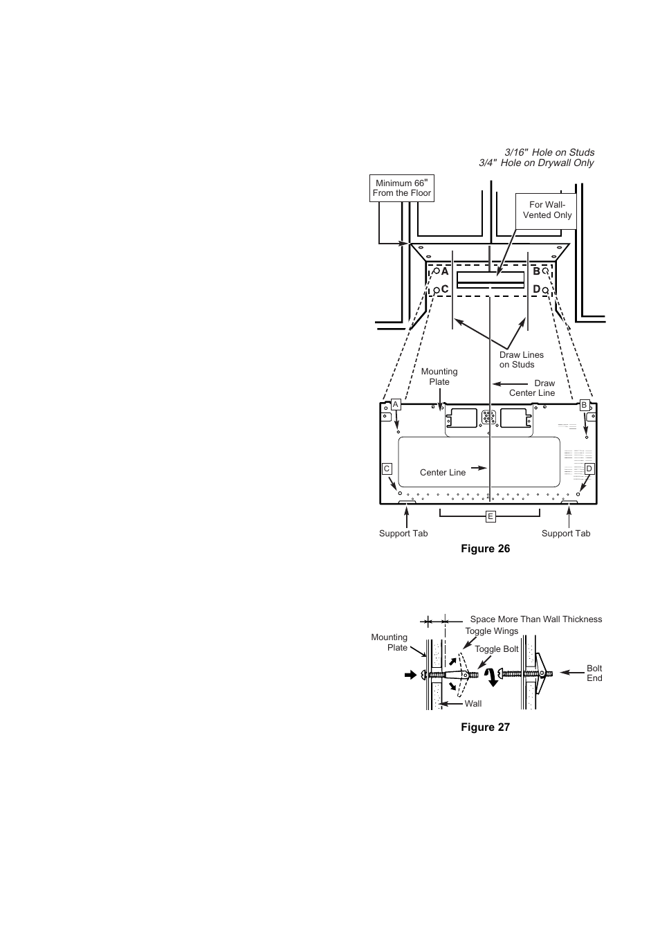 Installation, Step 5: install the mounting plate | Amana ACO1520A User Manual | Page 18 / 46