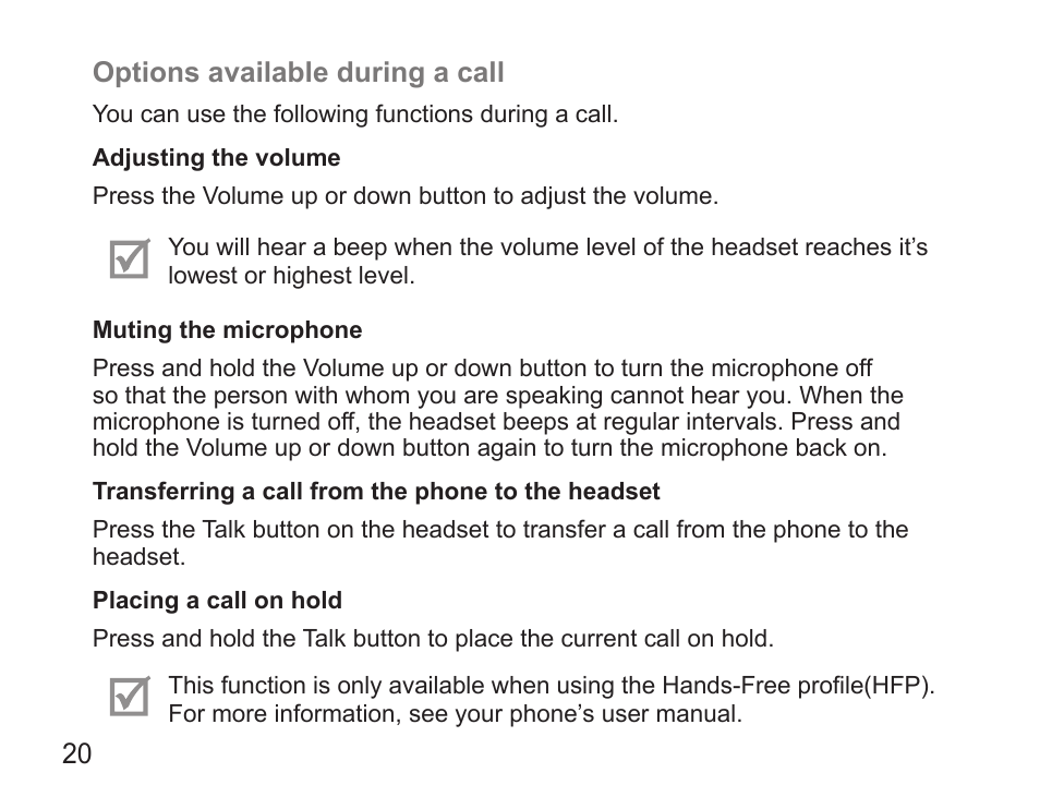 Samsung BHS3000 User Manual | Page 22 / 173