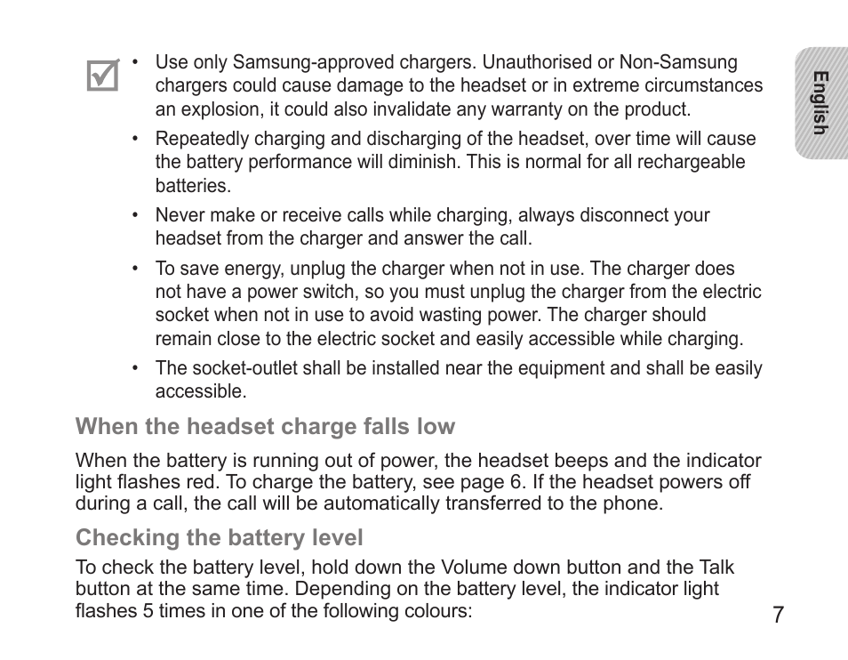 Samsung BHS3000 User Manual | Page 9 / 173